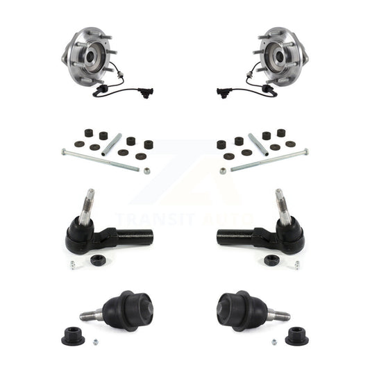 Bearing Lower Ball Joint Outer Tie Rod Link Front Kit For GMC Sierra 3500 HD 4WD