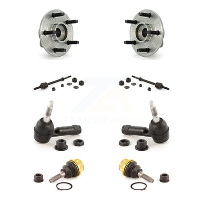Hub Bearing Lower Ball Joint Outer Tie Rod End Link Front Kit For Dodge Ram 1500