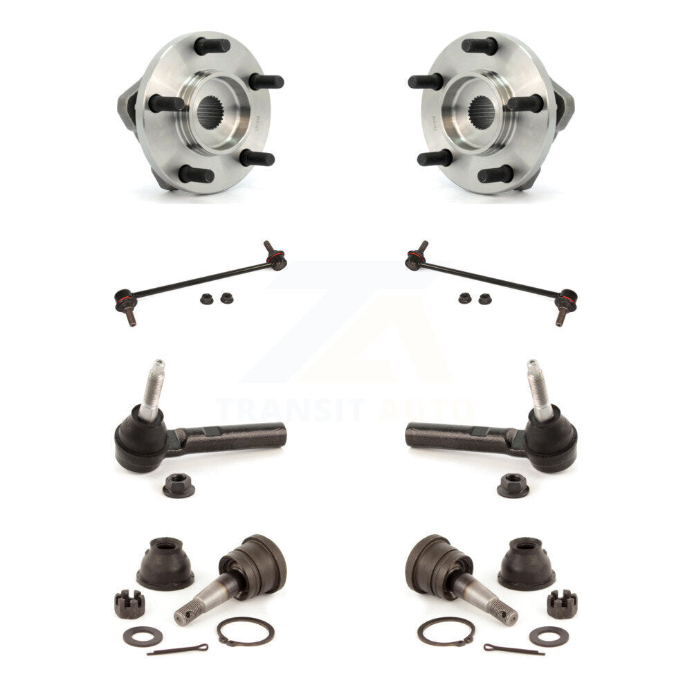 Bearing Lower Ball Joint Outer Tie Rod Link Front Kit For Dodge Caravan Grand &