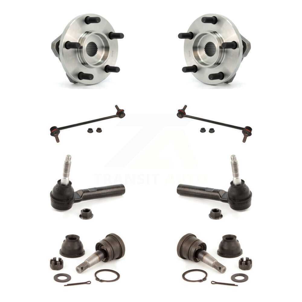 Bearing Lower Ball Joint Outer Tie Rod Link Front Kit For Dodge Grand Caravan &