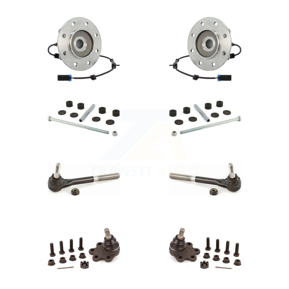 Bearing Lower Ball Joint Outer Tie Rod & Link Front Kit For K2500 Chevrolet GMC