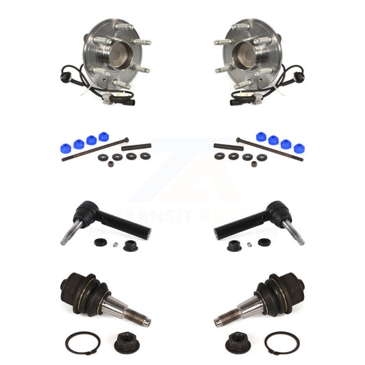 Bearing Lower Ball Joint Outer Tie Rod Link Front Kit For GMC Sierra 1500 Tahoe