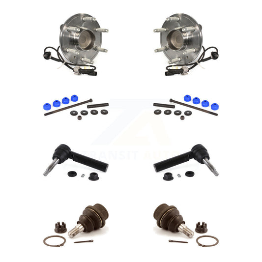 Bearing Lower Ball Joint Outer Tie Rod Link Front Kit For GMC Sierra 1500 Tahoe