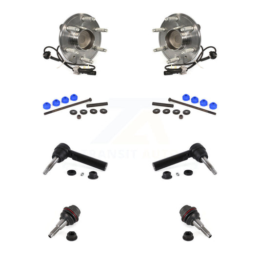 Bearing Lower Ball Joint Outer Tie Rod & Link Front Kit For Chevrolet GMC Sierra