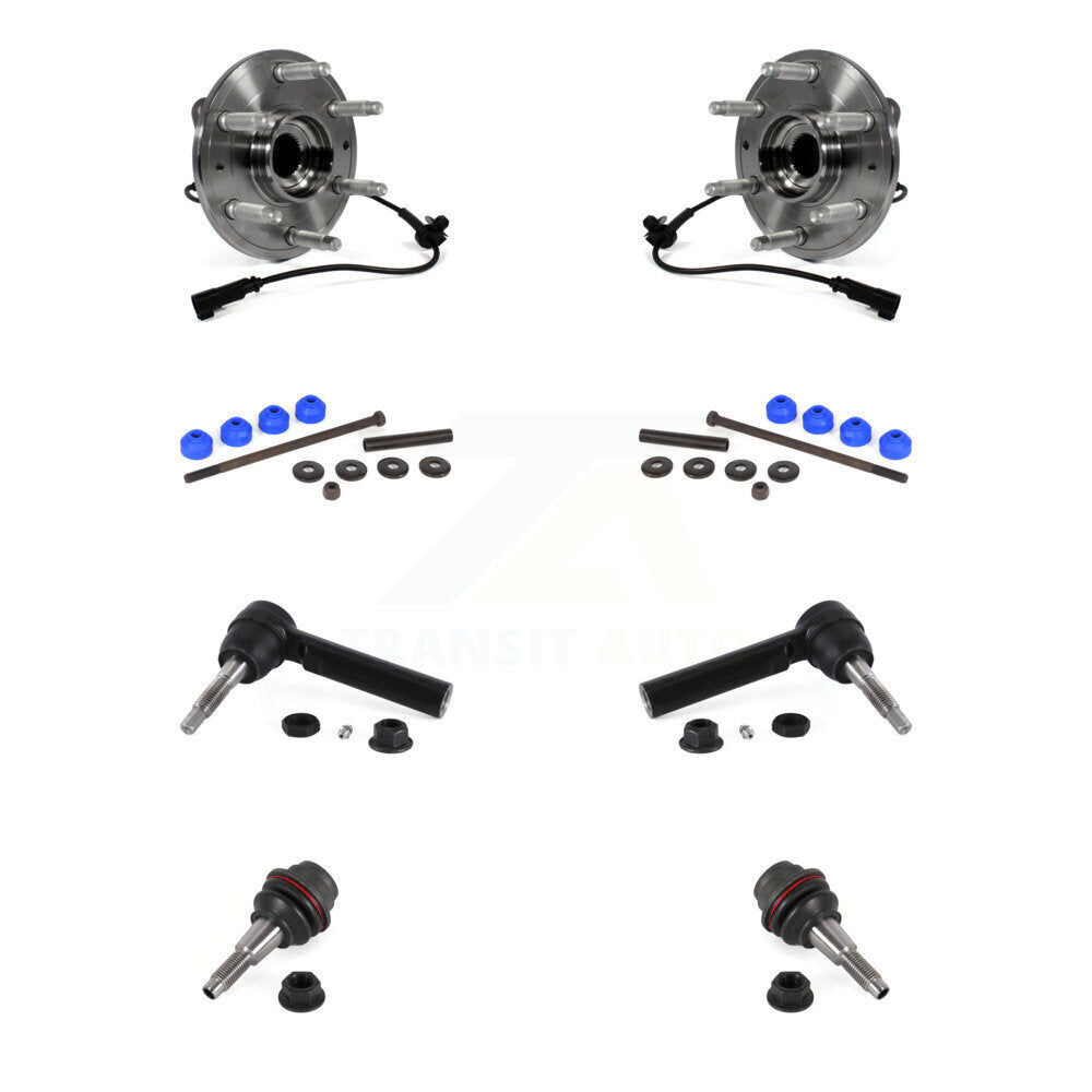 Bearing Lower Ball Joint Outer Tie Rod & Link Front Kit For GMC Chevrolet Sierra