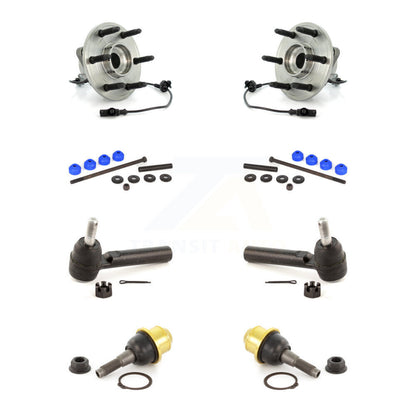 Bearing Lower Ball Joint Outer Tie Rod & Link Front Kit For Chevrolet GMC Sierra