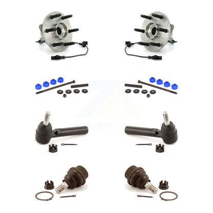 Bearing Lower Ball Joint Outer Tie Rod & Link Front Kit For Chevrolet GMC Sierra