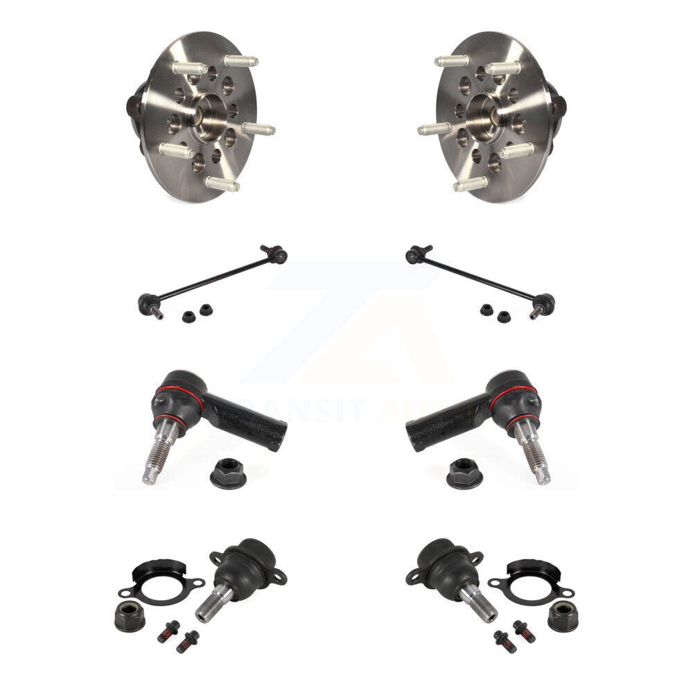 Bearing Lower Ball Joint Outer Tie Rod & Link Front Kit For Ford Transit-250 HD