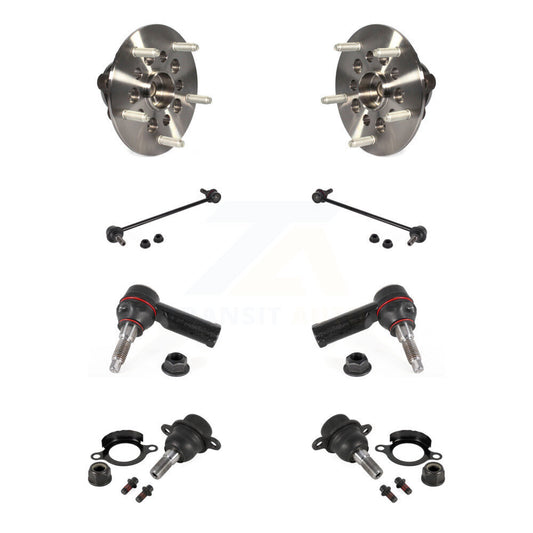 Bearing Lower Ball Joint Outer Tie Rod & Link Front Kit For Ford Transit-250 HD