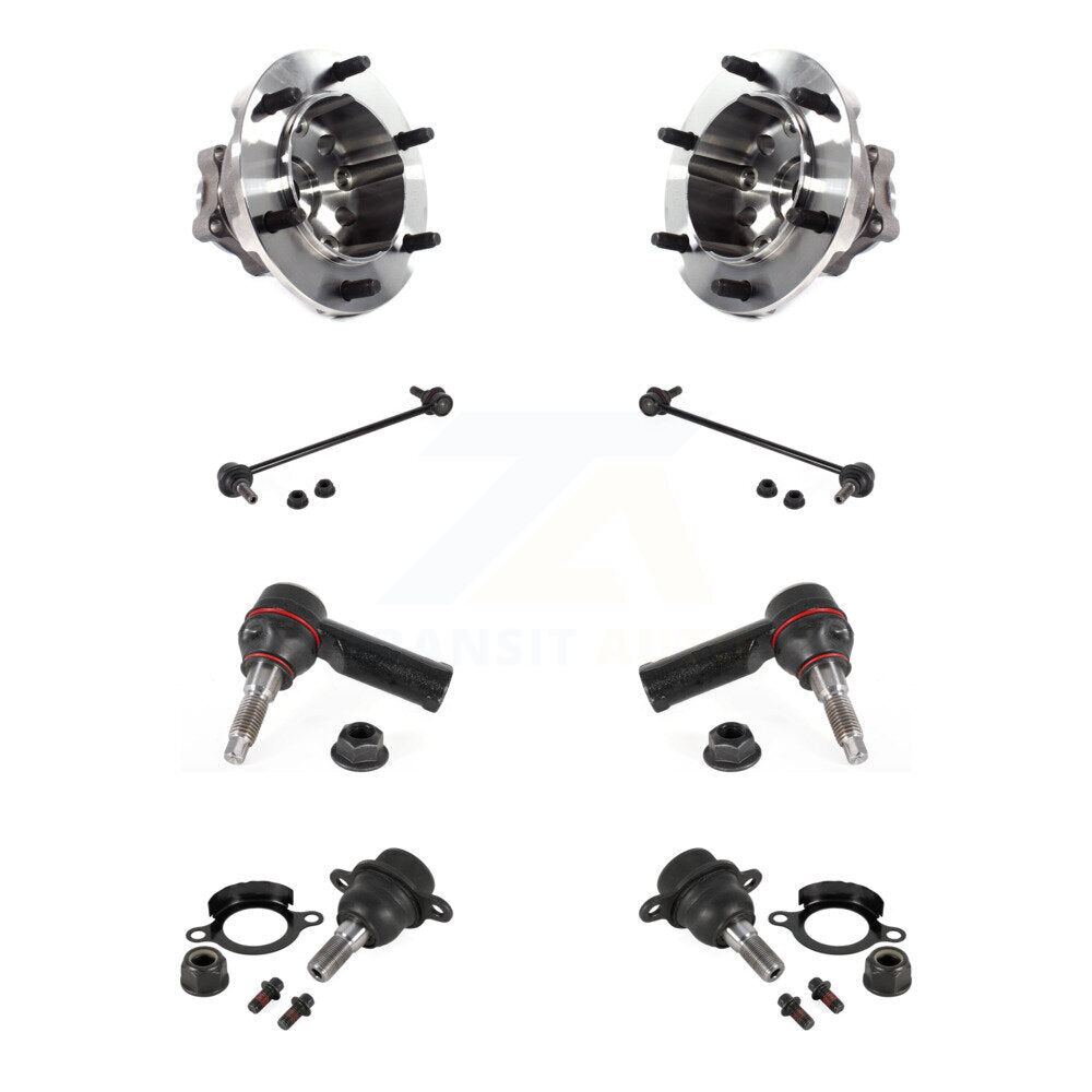 Bearing Lower Ball Joint Outer Tie Rod & Link Front Kit For Ford Transit-350 HD