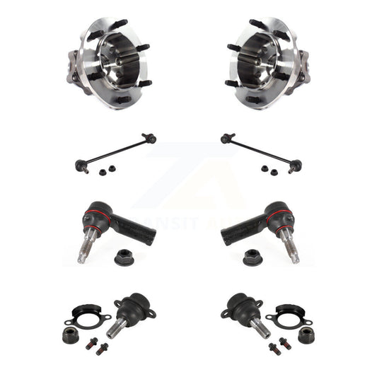 Bearing Lower Ball Joint Outer Tie Rod & Link Front Kit For Ford Transit-350 HD