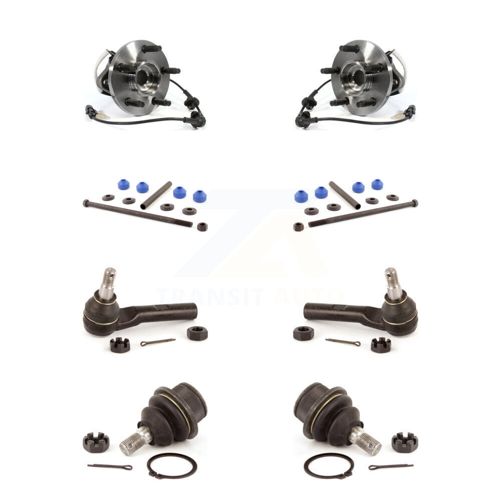 Bearing Lower Ball Joint Outer Tie Rod Link Front Kit For 05-10 Mazda B4000 4WD