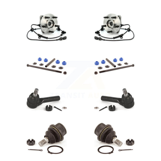 Bearing Lower Ball Joint Outer Tie Rod & Link Front Kit For Ford Explorer Sport