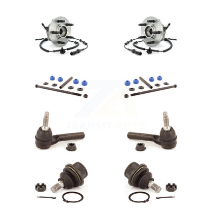 Bearing Lower Ball Joint Outer Tie Rod & Link Front Kit For Ford Explorer Sport