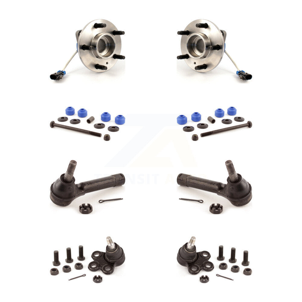 Bearing Lower Ball Joint Outer Tie Rod Link Front Kit For Chevrolet Impala Grand