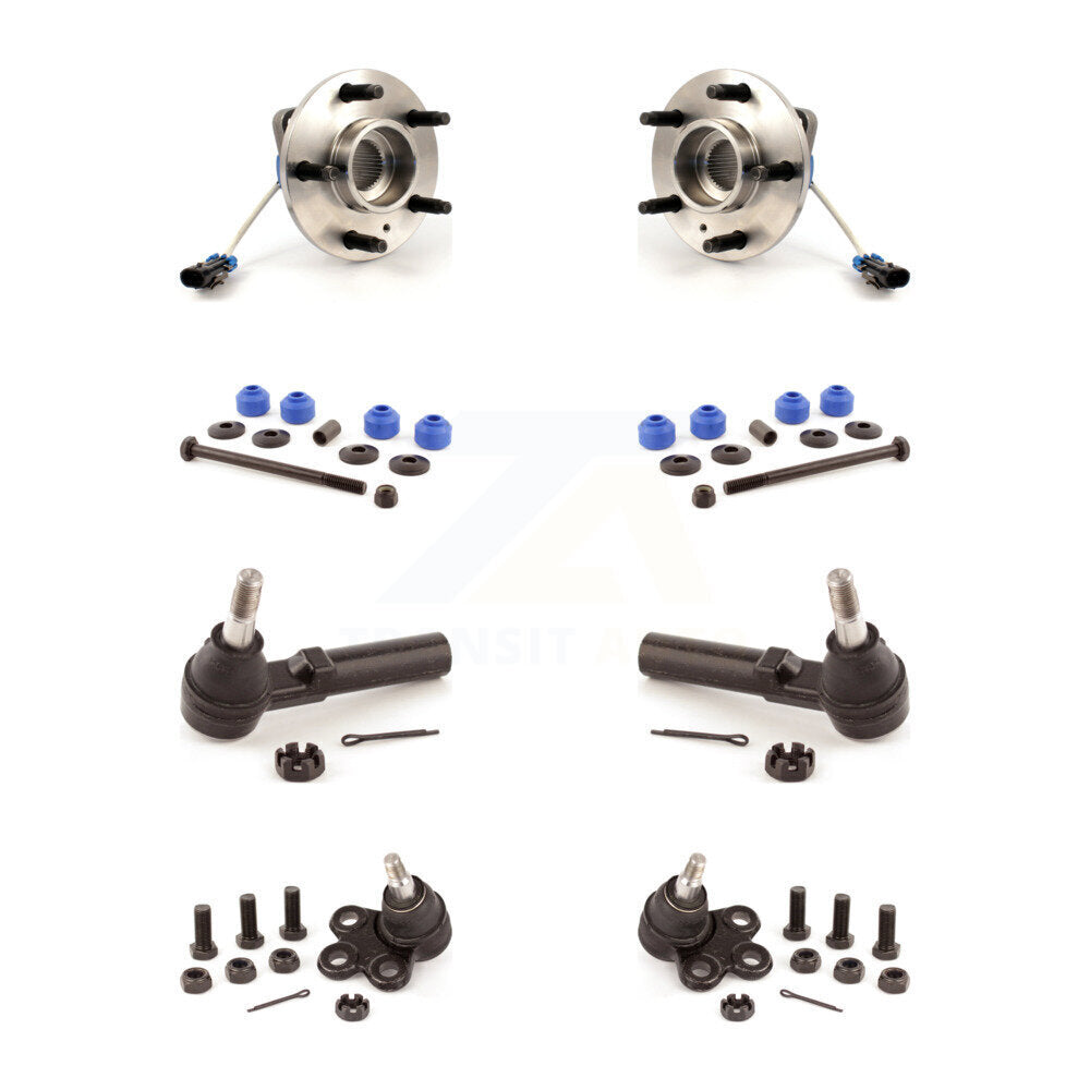 Bearing Lower Ball Joint Outer Tie Rod Link Front Kit For Chevrolet Impala Buick