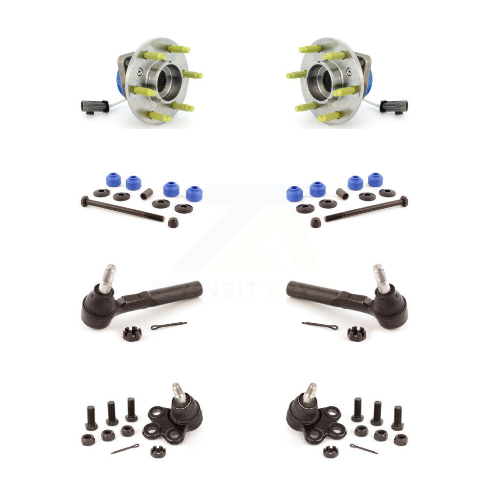 Bearing Lower Ball Joint Outer Tie Rod Link Front Kit For Pontiac Montana Buick