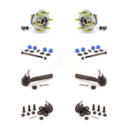 Bearing Lower Ball Joint Outer Tie Rod Link Front Kit For Pontiac Montana Buick