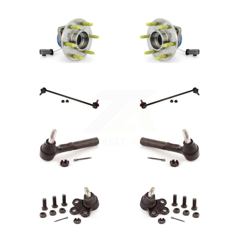 Bearing Lower Ball Joint Outer Tie Rod Link Front Kit For Pontiac Montana Buick