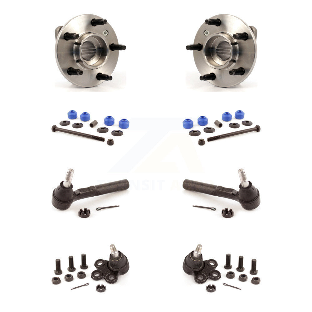 Bearing Lower Ball Joint Outer Tie Rod Link Front Kit For Buick Rendezvous Aztek