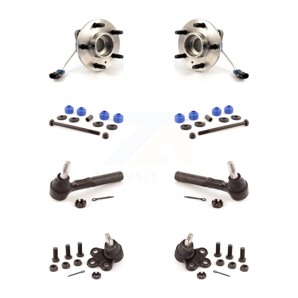 Bearing Lower Ball Joint Outer Tie Rod Link Front Kit For Buick Rendezvous Aztek