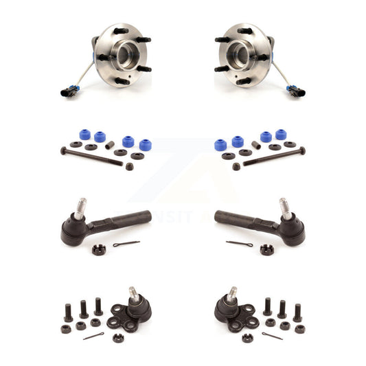 Bearing Lower Ball Joint Outer Tie Rod Link Front Kit For Buick Rendezvous Aztek