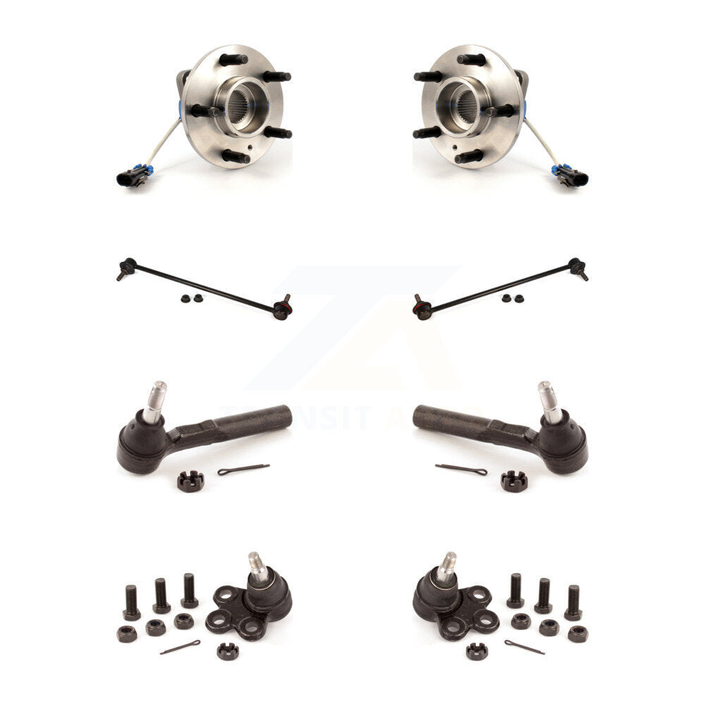 Bearing Lower Ball Joint Outer Tie Rod Link Front Kit For Pontiac Montana Buick