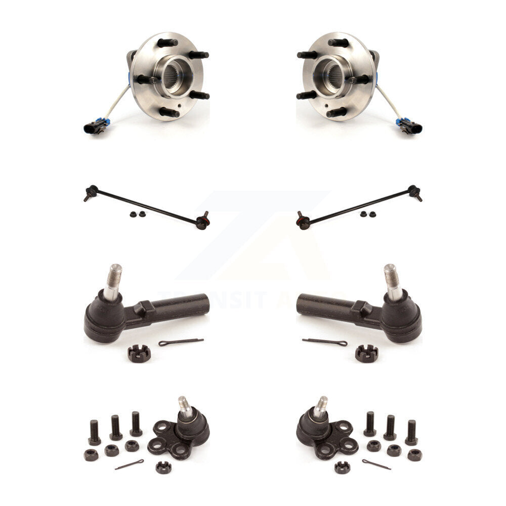 Bearing Lower Ball Joint Outer Tie Rod Link Front Kit For Buick LaCrosse Allure