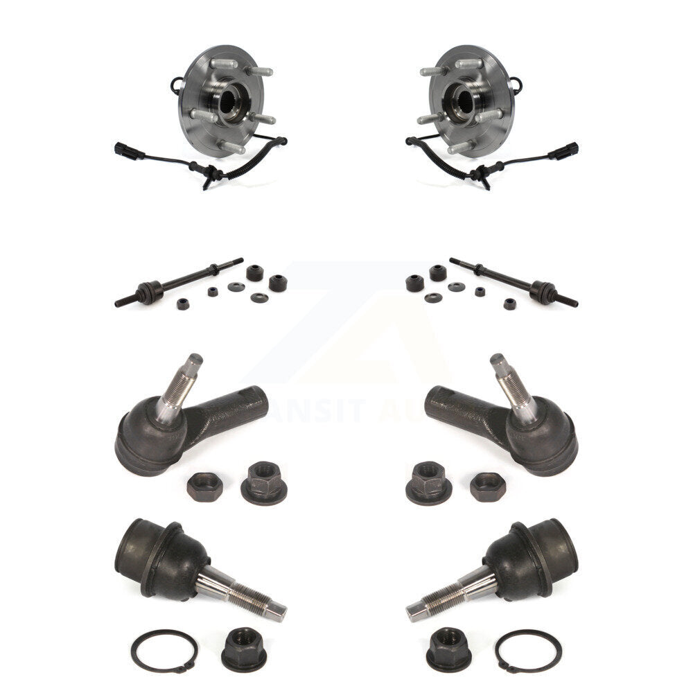 Bearing Lower Ball Joint Outer Tie Rod & Link Front Kit For Ram 1500 Classic 4WD