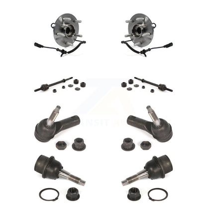 Bearing Lower Ball Joint Outer Tie Rod & Link Front Kit For Ram 1500 Classic 4WD