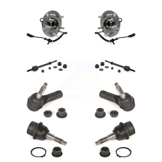 Bearing Lower Ball Joint Outer Tie Rod & Link Front Kit For Ram 1500 Classic 4WD