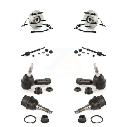 Hub Bearing Lower Ball Joint Outer Tie Rod End Link Front Kit For Dodge Ram 1500