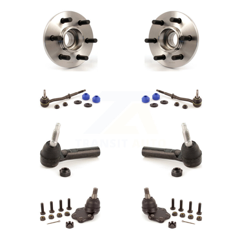Bearing Lower Ball Joint Outer Tie Rod & Link Front Kit For Dodge Dakota Durango