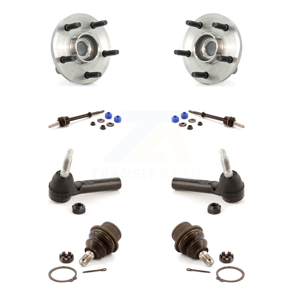 Bearing Lower Ball Joint Outer Tie Rod & Link Front Kit For Dodge Dakota Raider