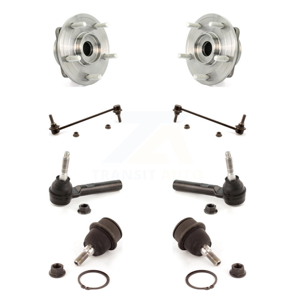 Bearing Lower Ball Joint Outer Tie Rod & Link Front Kit For 09-20 Dodge Journey