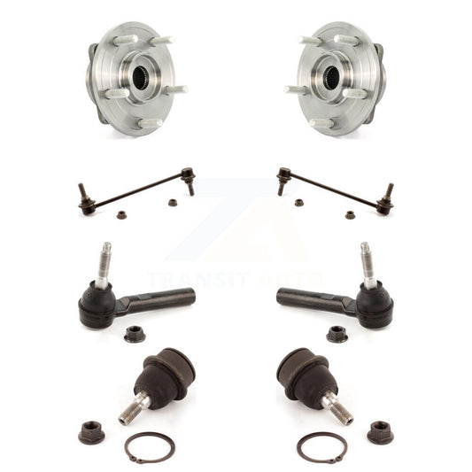 Bearing Lower Ball Joint Outer Tie Rod & Link Front Kit For 09-20 Dodge Journey