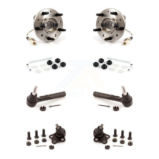 Bearing Lower Ball Joint Outer Tie Rod Link Front Kit For Pontiac Grand Am Alero