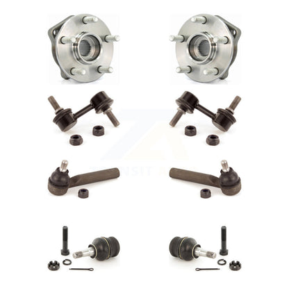 Bearing Lower Ball Joint Outer Tie Rod Link Front Kit For Subaru Impreza Outback