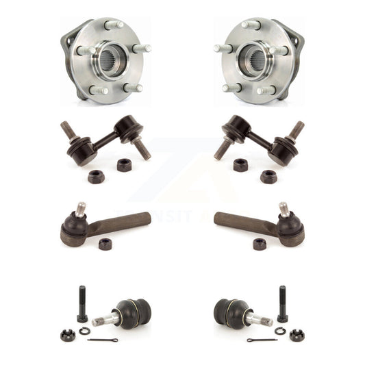 Bearing Lower Ball Joint Outer Tie Rod Link Front Kit For Subaru Impreza Outback