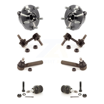 Bearing Lower Ball Joint Outer Tie Rod Link Front Kit For Subaru Impreza WRX STI