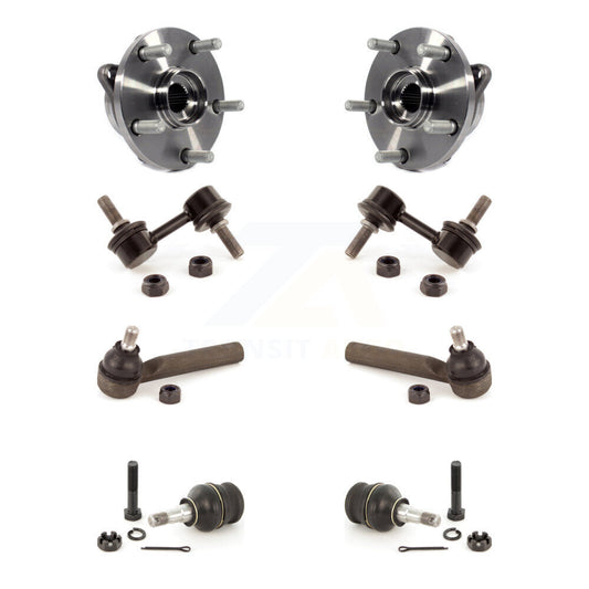Bearing Lower Ball Joint Outer Tie Rod Link Front Kit For Subaru Impreza WRX STI
