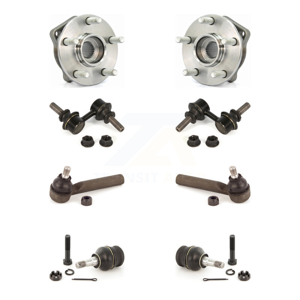 Bearing Lower Ball Joint Outer Tie Rod & Link Front Kit For 10-14 Subaru Legacy