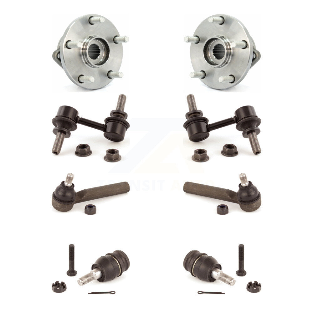 Bearing Lower Ball Joint Outer Tie Rod & Link Front Kit For 08-14 Subaru Tribeca