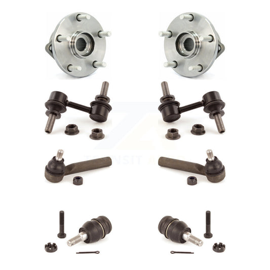 Bearing Lower Ball Joint Outer Tie Rod & Link Front Kit For 08-14 Subaru Tribeca