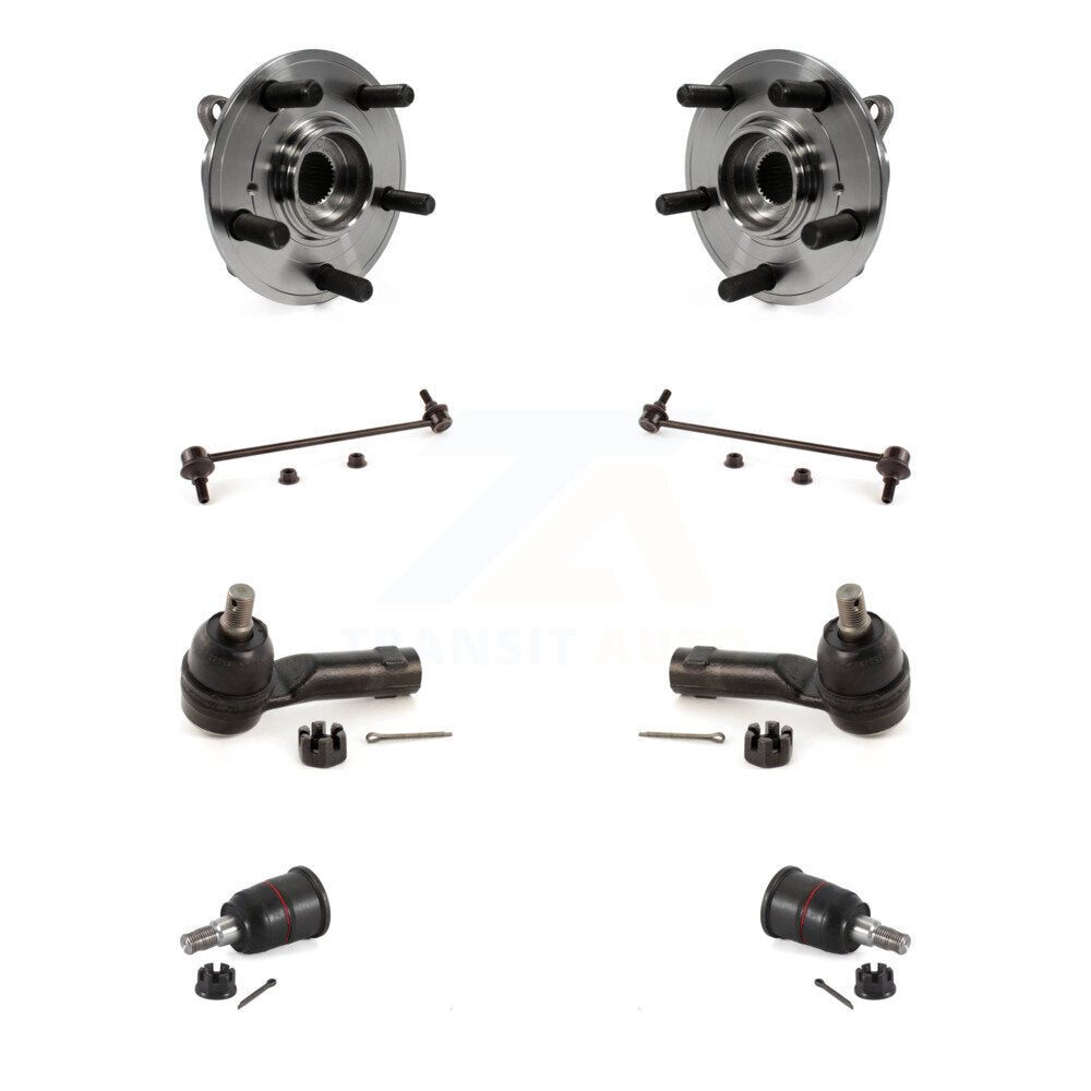 Bearing Lower Ball Joint Outer Tie Rod & Link Front Kit For 11-17 Honda Odyssey