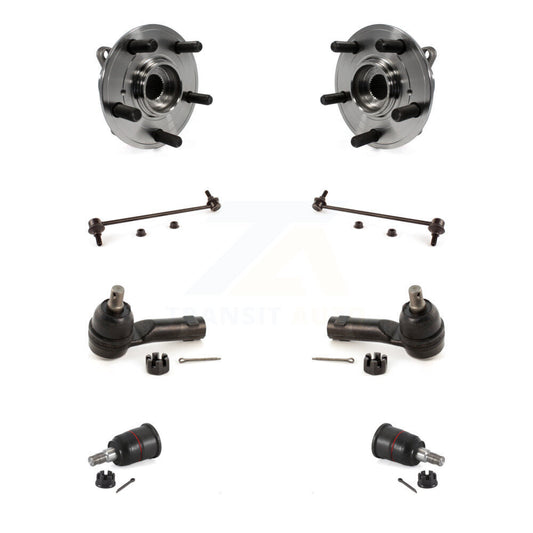 Bearing Lower Ball Joint Outer Tie Rod & Link Front Kit For 11-17 Honda Odyssey