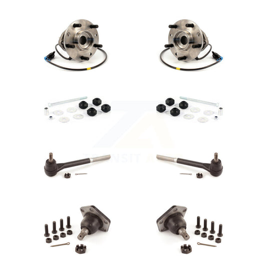 Bearing Lower Ball Joint Outer Tie Rod & Link Front Kit For Chevrolet GMC Blazer