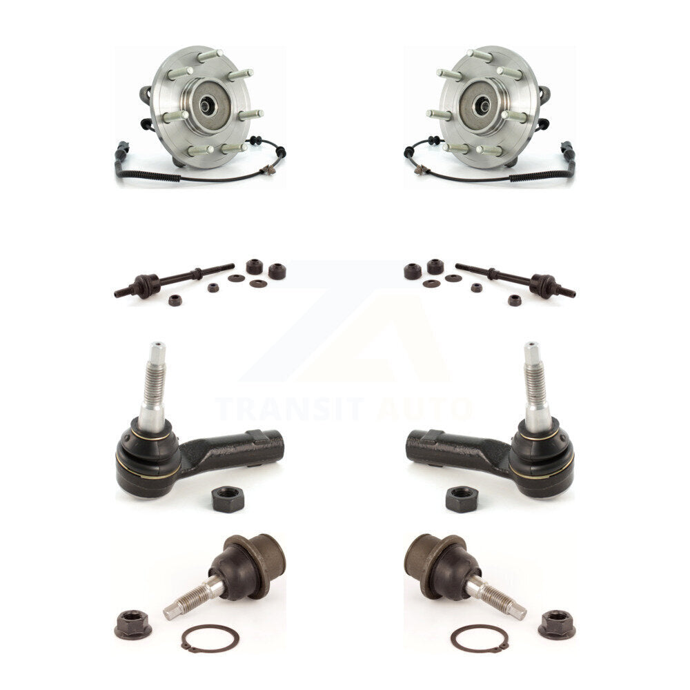Bearing Lower Ball Joint Outer Tie Rod Link Front Kit For Ford F-150 Lincoln LT