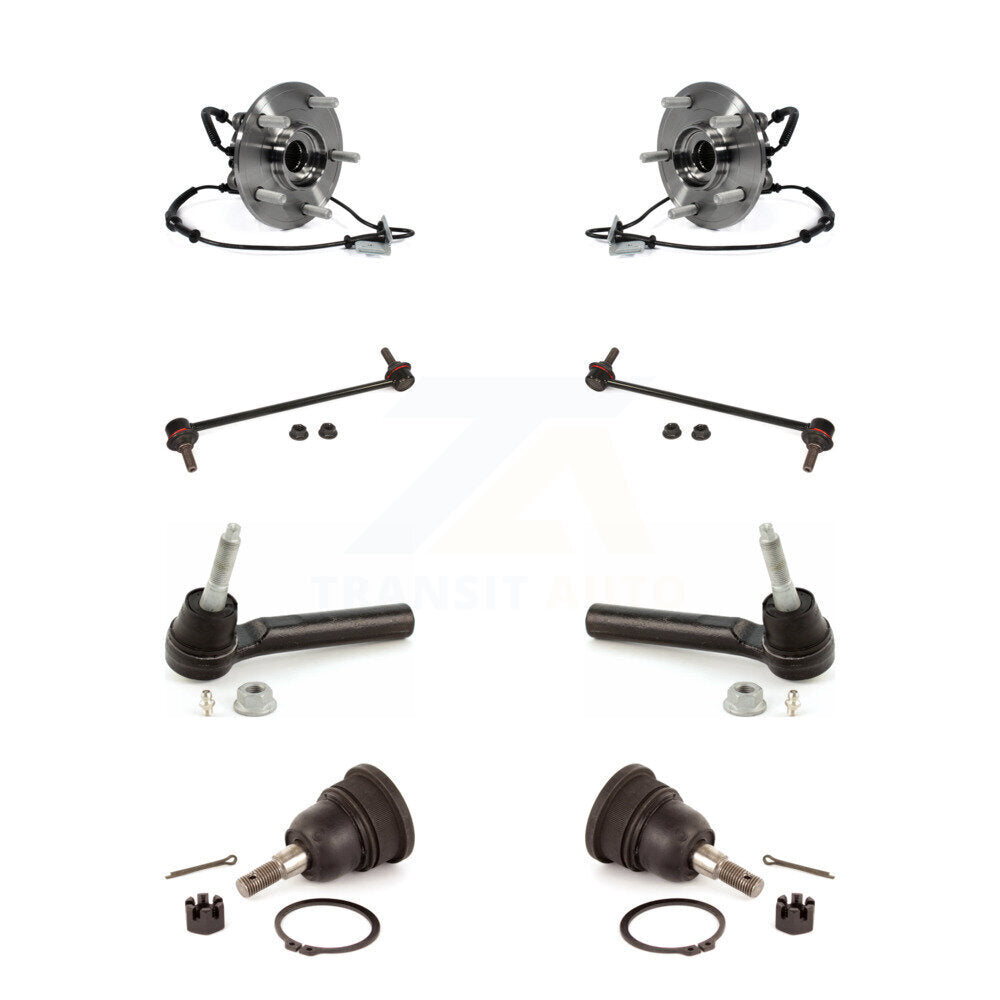 Bearing Lower Ball Joint Outer Tie Rod Link Front Kit For Dodge Grand Caravan &