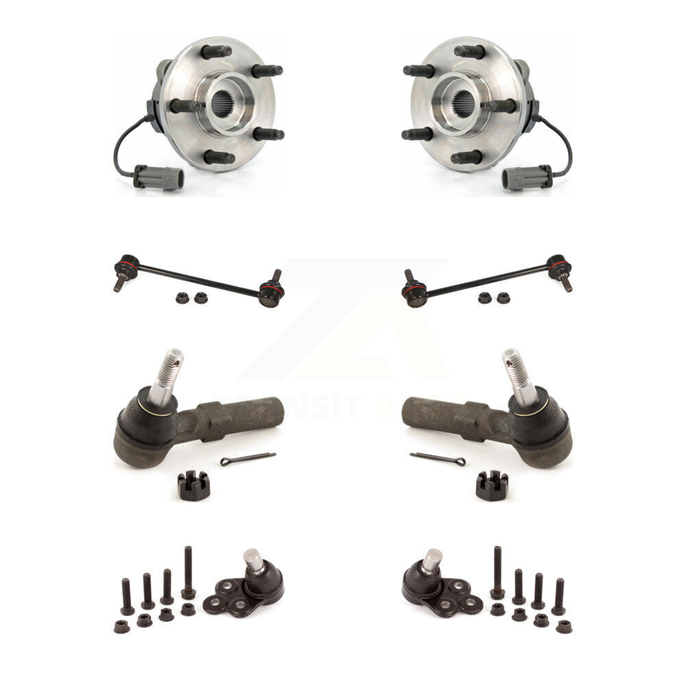 Bearing Lower Ball Joint Outer Tie Rod Sway Bar Link Front Kit For Chevrolet HHR